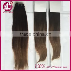 Factory Wholesale 100% Virgin Brazilian Ombre Human Hair Extensions thumbnail-6