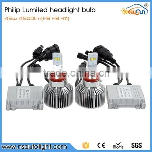 On Sale 45w 4500lm H4 H7 H8 H9 H11 H10 9004 9005 9006 9007 9012 Led Headlight Ultra Bright thumbnail-4