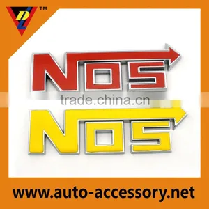 ABS Chrome Auto Emblems Car Logo Letter Sign thumbnail-1