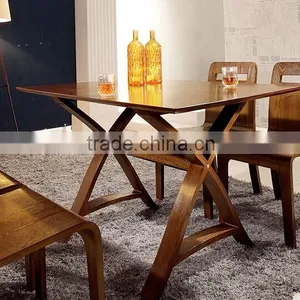 Wooden Frame Wood Design Solid Wood Dining Chair thumbnail-3
