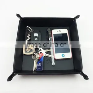 Basket Leather Storage Box thumbnail-1