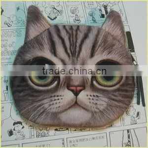 Wholesale Cheap Zipper Custom Animal Shape Mini Coin Purse ,plush Coin Bag thumbnail-2