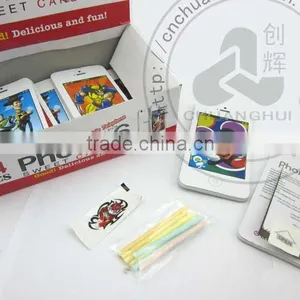 New Mobile Phone Shaped With CC Stick Candy and Tattoo / Phone 6 Sweet Candies thumbnail-2
