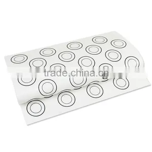 DIY 44 Holes Round Macaron Silicone Mat Rould Cakes High Quality Baking Mould Sheet Mat, thumbnail-2