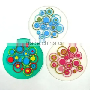 Silicon Coaster/soft Pvc Coaster thumbnail-1