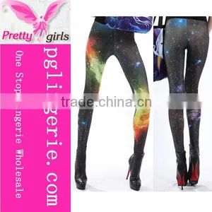 2015 Women 3d Printed Leggings,Aurora Skye Galaxy Leggings,Aurora Skye Galaxy Leggings thumbnail-4