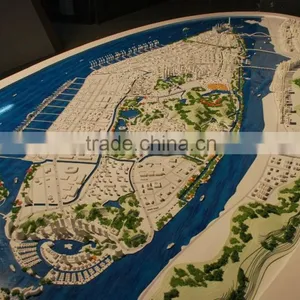 Island Area Urban Planning Model for Real Estate Developement Exhibition thumbnail-3