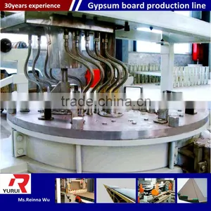 The New Type Gypsum Board Machine With CE and ISO/automatic Paper-covered Gypsum Plaster Board Production Line/machine thumbnail-2
