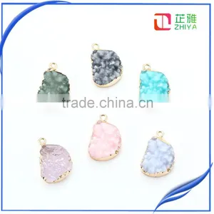 Cheap Resin Druzy Jewelry Druzy Connector Wholesale thumbnail-6