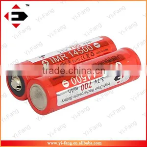 Wholesales 14500 Battery LiMn Button Top Battery for VMox 14500mod thumbnail-1