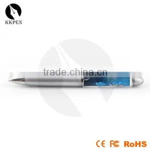 Custom 2D/3D Floater Liquid Pen Liquid Ballpoint Pen thumbnail-4