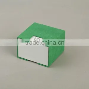 High Quality Green Cardboard Jewelry Box thumbnail-1