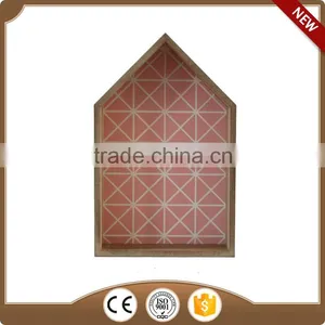 Pink Homewprk Wooden Tray thumbnail-1