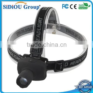 Sidiou Light 3 Modes 500 Lumens LED Headlight Headlamp Flashlight High Power Frontal Lantern Zoomable Head Torch Light Power By thumbnail-1