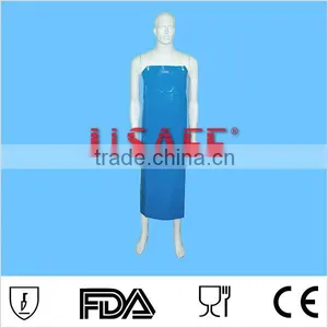 Food Grade TPU Plastic Food Processing Waterproof Aprons thumbnail-1