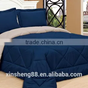 Down ALternative Reversible 3pc Comforter Set thumbnail-2