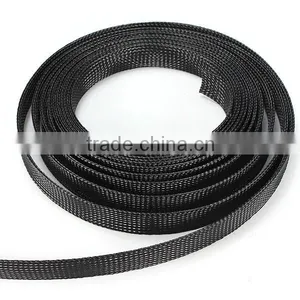 High Quality 1/4 Inch PET Braided Expandable Wire Sleeving thumbnail-2