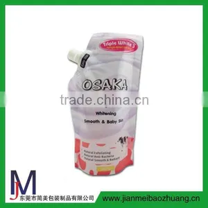 2016 Best Selling Printing Spout Pouch for Liquid Packaging Wholesale, Nylon Packaging Spout Pouch thumbnail-1