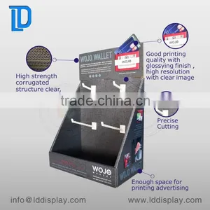 Cardboard Counter Top Display With Hooks thumbnail-2