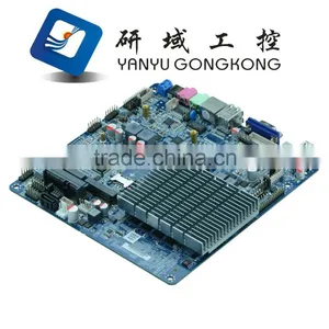 Thin Itx Motherboard J1900 Industry pc Mainboard With Onboard DDR3L 1.35V 4GB RAM thumbnail-1