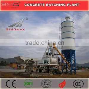 35m3/h HZS35 Lifting Hopper Stationary Ready Mix Concrete Batching Plant for Sale Made in China thumbnail-4