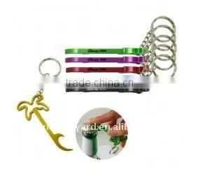 Coconut Palm Bottle Opener With Key Chain thumbnail-1
