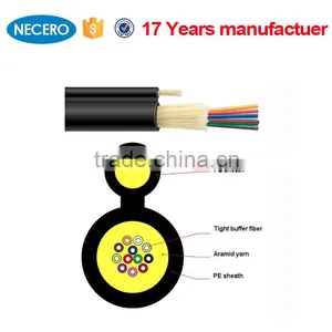 Best Quality Single Mode Figure 8 Armoured Optical Fiber Cable for Congo Cabling Systems thumbnail-1