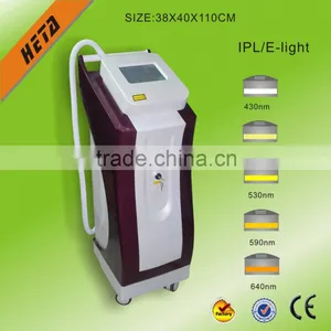 Guangzhou HETA RF Ipl Handpiece Skin Rejuvenation Elight Hair Removal Machine thumbnail-1