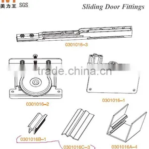 Soft Closing Sliding Wardrobe Hardware Door System thumbnail-5