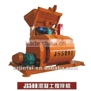JIH HE Hot Sale High Quality JS500 Cement Mixer thumbnail-1