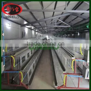 High Quality Poultry 4 Layer Chicken Cages for Poultry Chicken Egg Cages Farm thumbnail-1