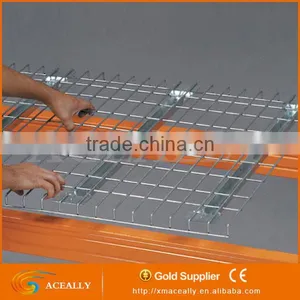 ACEALLY Industrial Stainless Galvanized Wire Mesh Deck for Warehouse Storage thumbnail-3