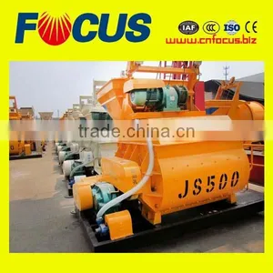 Good Condition 25m3/H Twin Shaft Concrete Mixer, Js500 Cement Mixer thumbnail-5