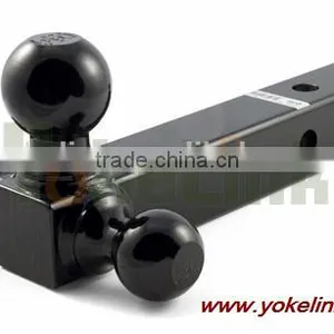 Black Powder Coated Various Size Hitch Ball Mounts thumbnail-1