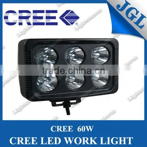 2013 Promotion Item JG-WT660 CREE 60W LED Work Light With Free Cover For Offroad SVU ATV Truck Tractor thumbnail-6