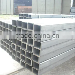 10*20 20*40 50*100 300*500 Rectangular Galvanized Steel Pipe thumbnail-1