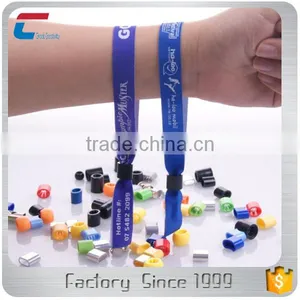 Rfid Woven Wristband With Printing Company Websites ID Wrist Band thumbnail-2