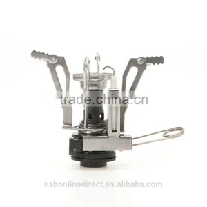 Mini Stove Portable Outdoor Picnic Gas Stove Foldable Camping Stove Steel Ultralight Backpacking Canister thumbnail-5