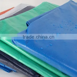 PP Olive Green Fabric Russia Rainproof and Sunproof Tarpaulin thumbnail-2