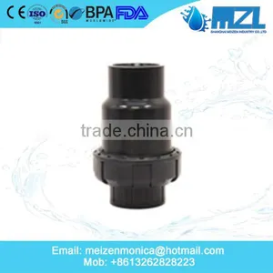 PVC UPVC PVDF Plastic Ball Check Valve Hot in Sale thumbnail-2