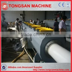 Plastic PVC UPVC CPVC Solid Water Pipe Extrusion Machine Production Line thumbnail-1