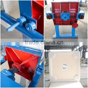 Sludge Dewatering Small Filter Press With Best Quality and Low Price thumbnail-2