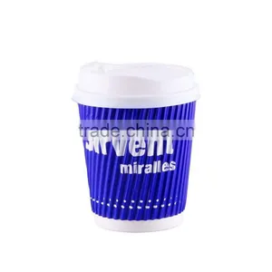 AAAAA Quality Biodegradable Disposable Bulk Paper Coffee Cups With Logo thumbnail-2