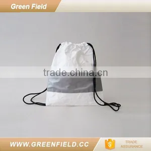 Tyvek Drawstring Backpack Waterproof PE Material 2017 thumbnail-1