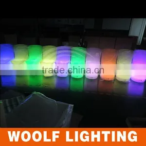 Hotel Restaurant Modern LED Dinner Glowing Chair thumbnail-3