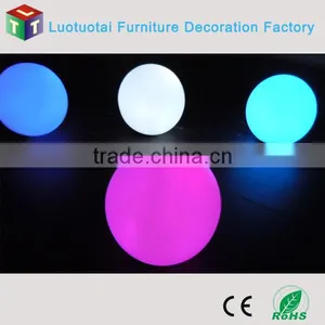 Illuminated Led Ball/rechargeable Battery Operated Wireless RGBW Color Change Led Ball thumbnail-1