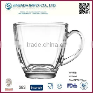SGS Level KTZB47, Wholesale Small Lid Custom Glass Coffee Cups thumbnail-1