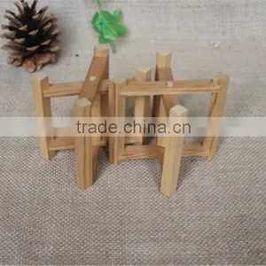 FSC Handmade Foldable Mini Wooden Craft Rack thumbnail-3