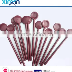 Taizhou Plastic PS L18 Round Head Cocktail Stirrer, Plastic Muddler thumbnail-1