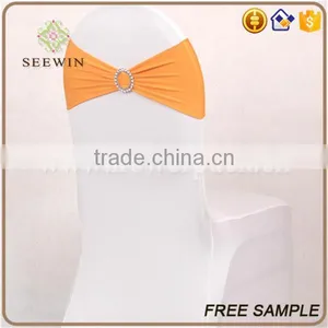 Polyester Elastic Spandex Chair Band With Buckle thumbnail-2